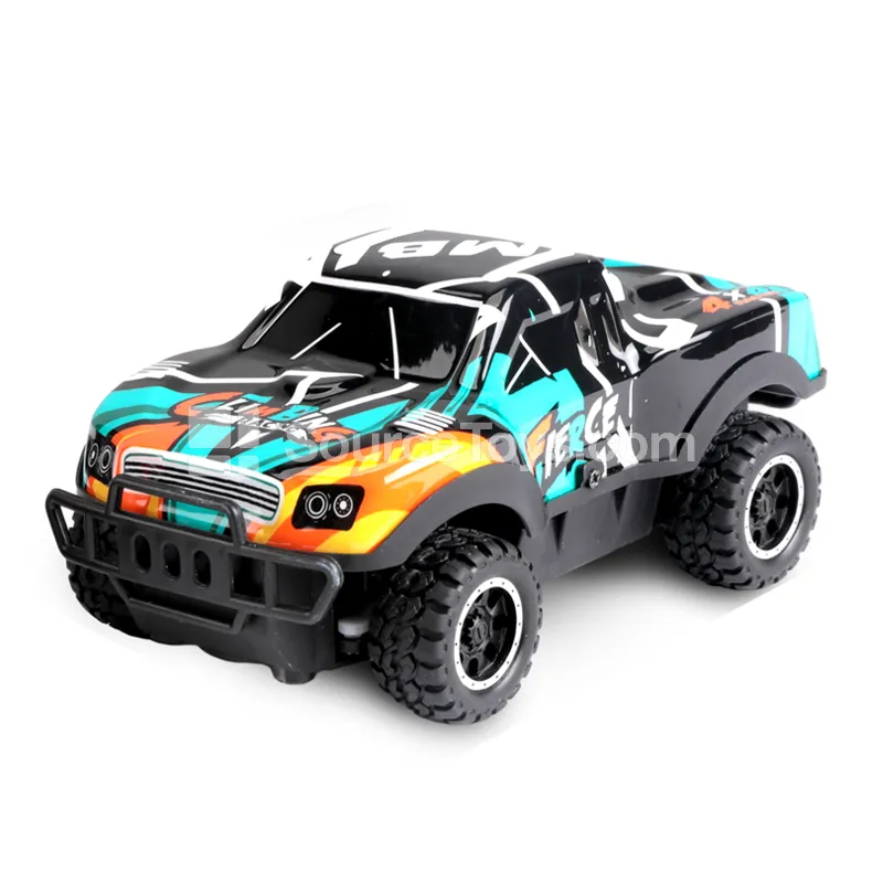 1:24 4-Channel Remote Control Pickup Truck with Lights (PVC) 1:24 4-Channel Remote Control Pickup Truck with Lights (PVC)