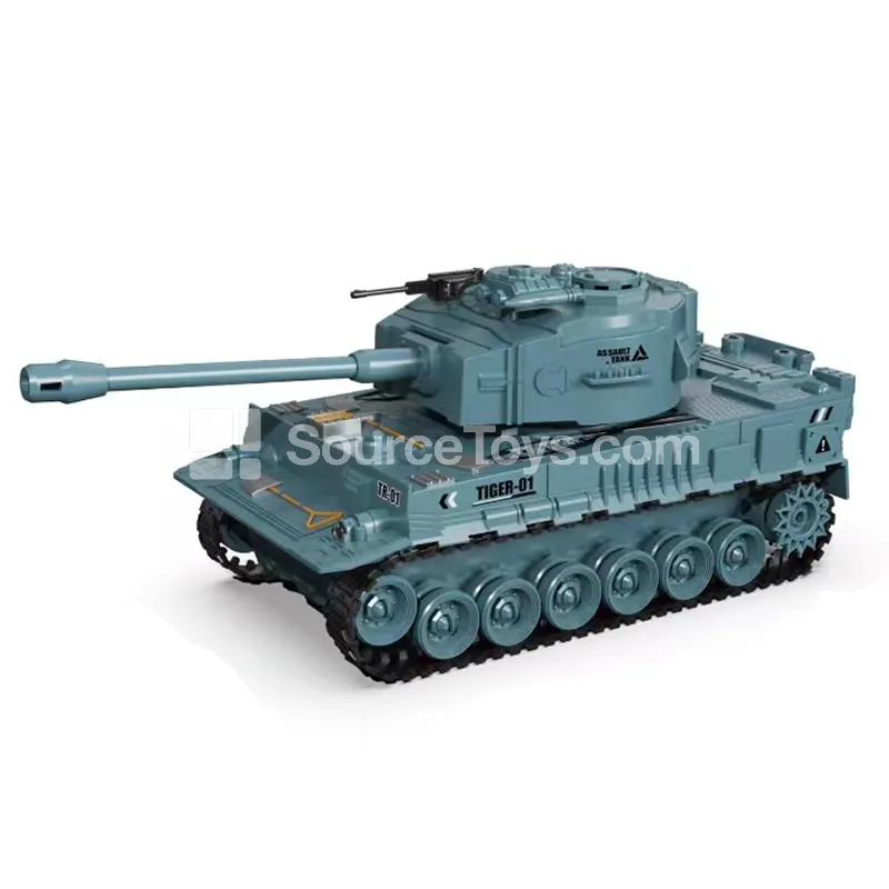 9-Channel Tank Remote Control Vehicle with Lights and Music