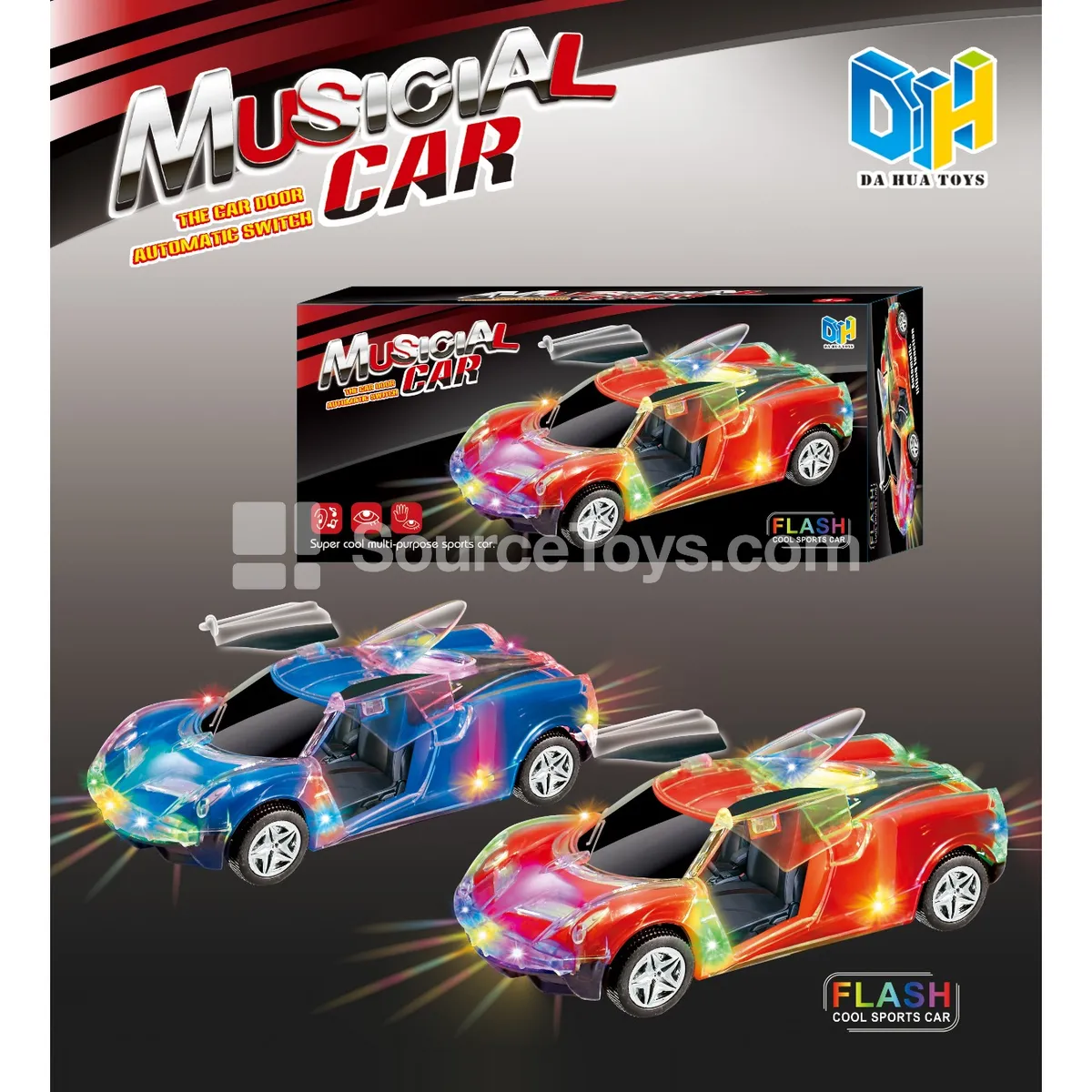 Spinning Flower Electric Racing Car Model Spinning Flower Electric Racing Car Model