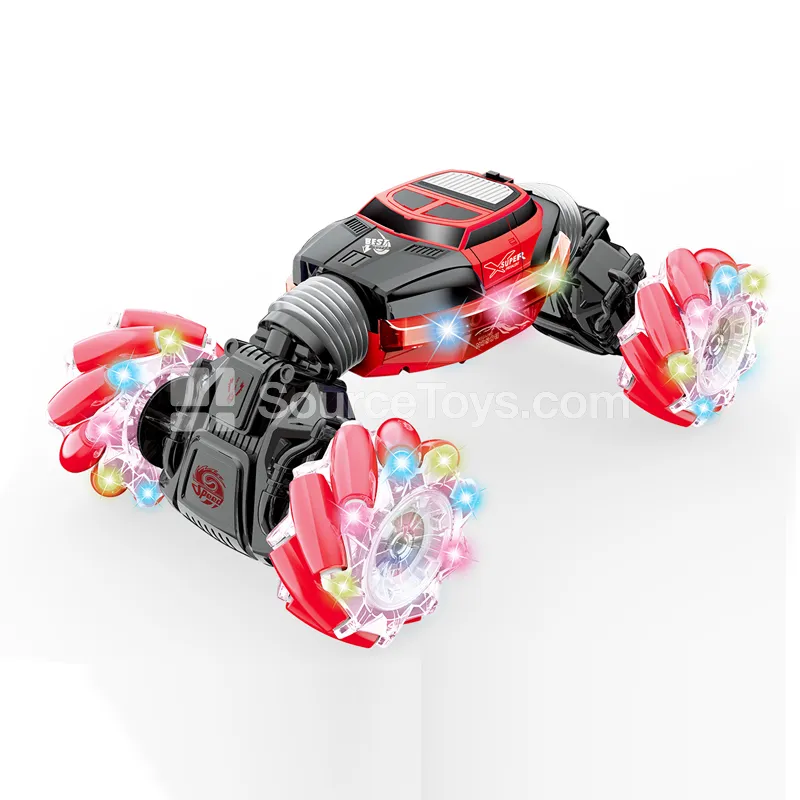 2.4G Stunt Twisting RC Car with Lights & Music, Drift Car, Dual Remote, Battery Included 2.4G Stunt Twisting RC Car with Lights & Music, Drift Car, Dual Remote, Battery Included