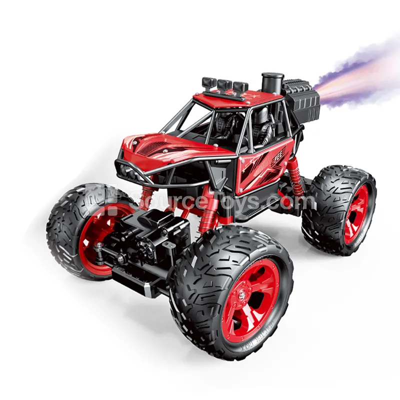 Spray Remote Control Car Alloy Off-Road High-Speed Climbing RC Car