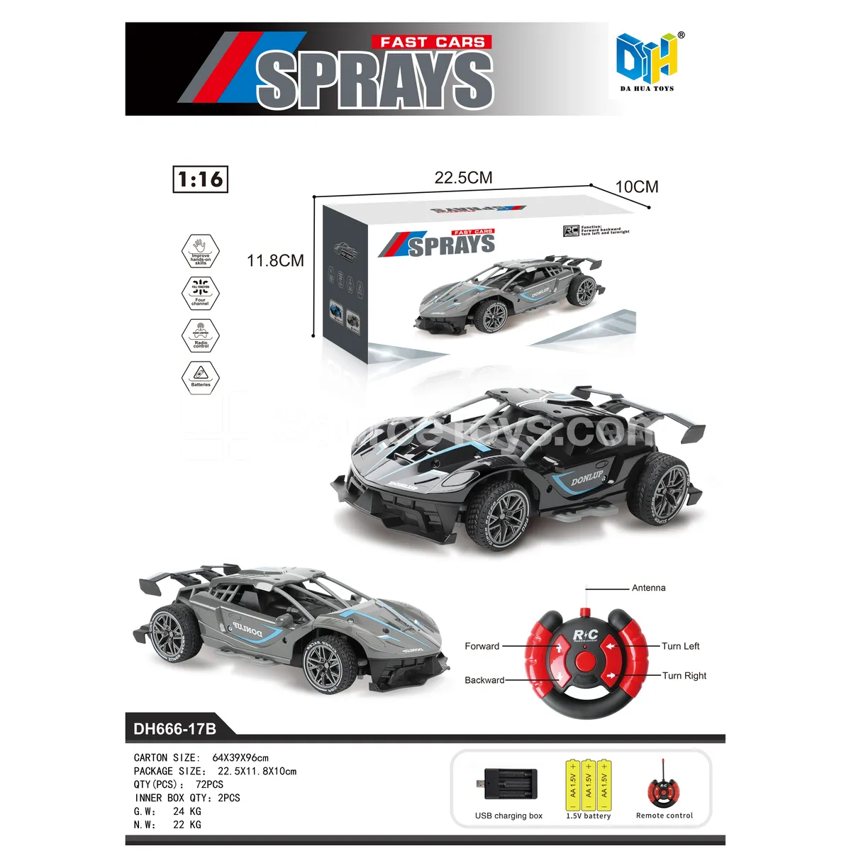 Remote Control 4WD Stunt Car Remote Control 4WD Stunt Car