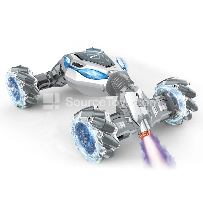 2.4GHz Spray RC Stunt Car with Twist, Lights & Music, Dual Remote 2.4GHz Spray RC Stunt Car with Twist, Lights & Music, Dual Remote