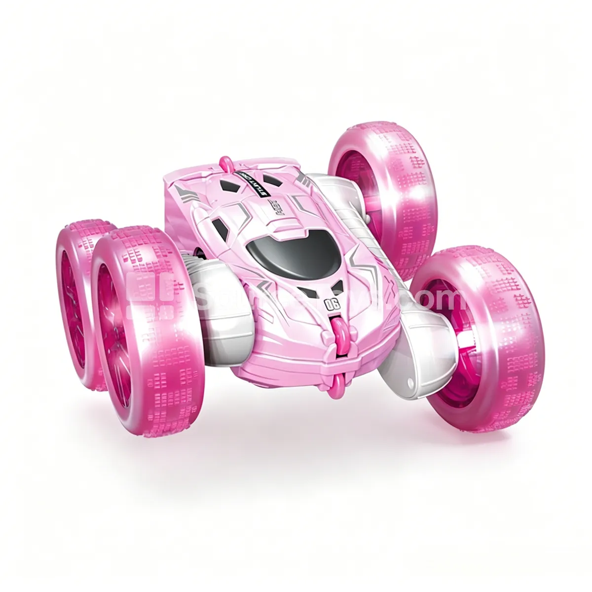 2.4G Dual-Side Stunt Remote Control Car with Wheel Lights 2.4G Dual-Side Stunt Remote Control Car with Wheel Lights