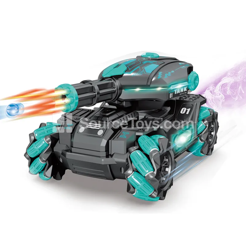 Remote Control Water Bullet Car with Spray, Flashing Lights & Music Remote Control Water Bullet Car with Spray, Flashing Lights & Music