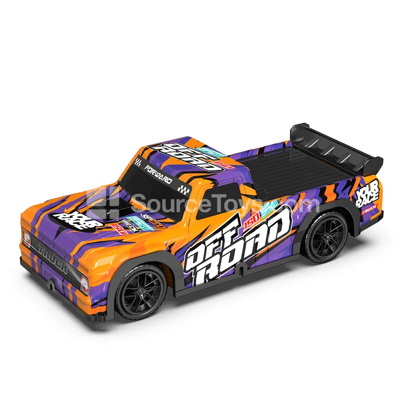 1:24 4-Channel Remote Control Pickup Truck with Lights (PVC Body) 1:24 4-Channel Remote Control Pickup Truck with Lights (PVC Body)