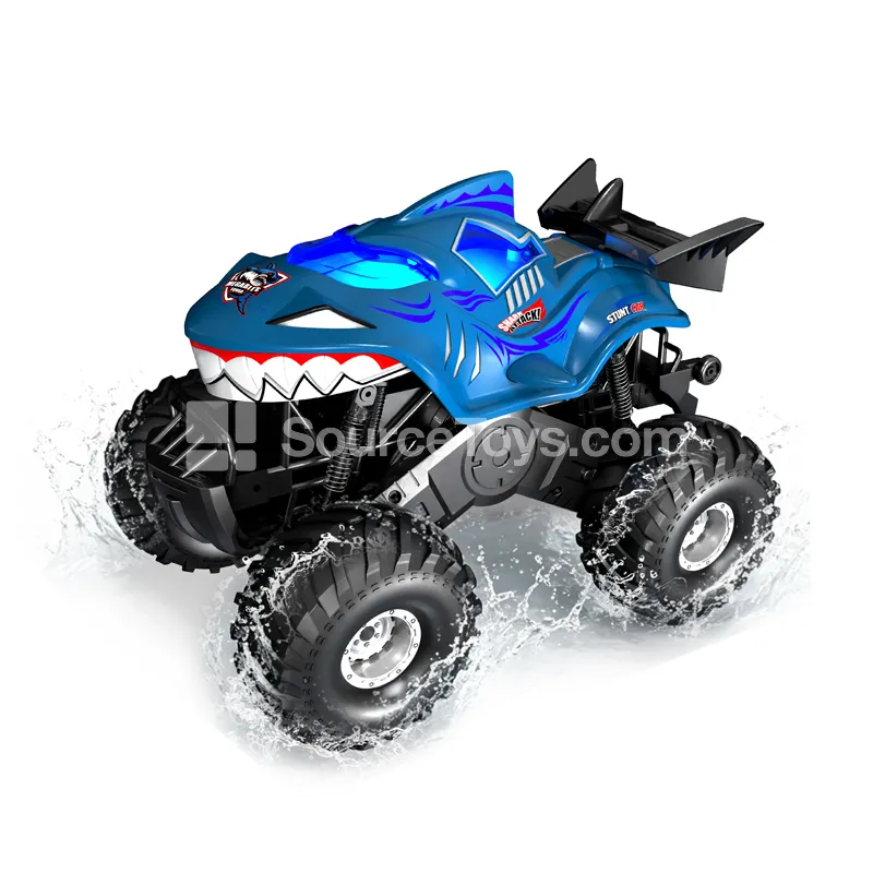 Large Shark Amphibious RC Off-Road Vehicle (Battery Included)
