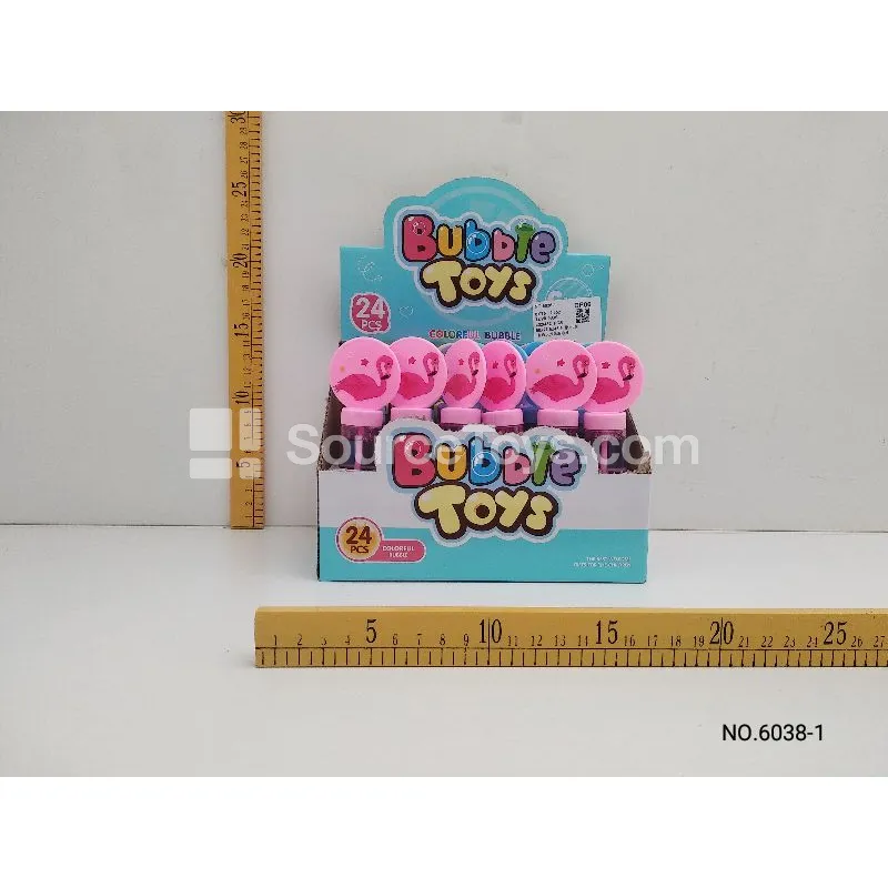 Cartoon Flamingo Bubble Stick 24PCS 35ml Cartoon Flamingo Bubble Stick 24PCS 35ml
