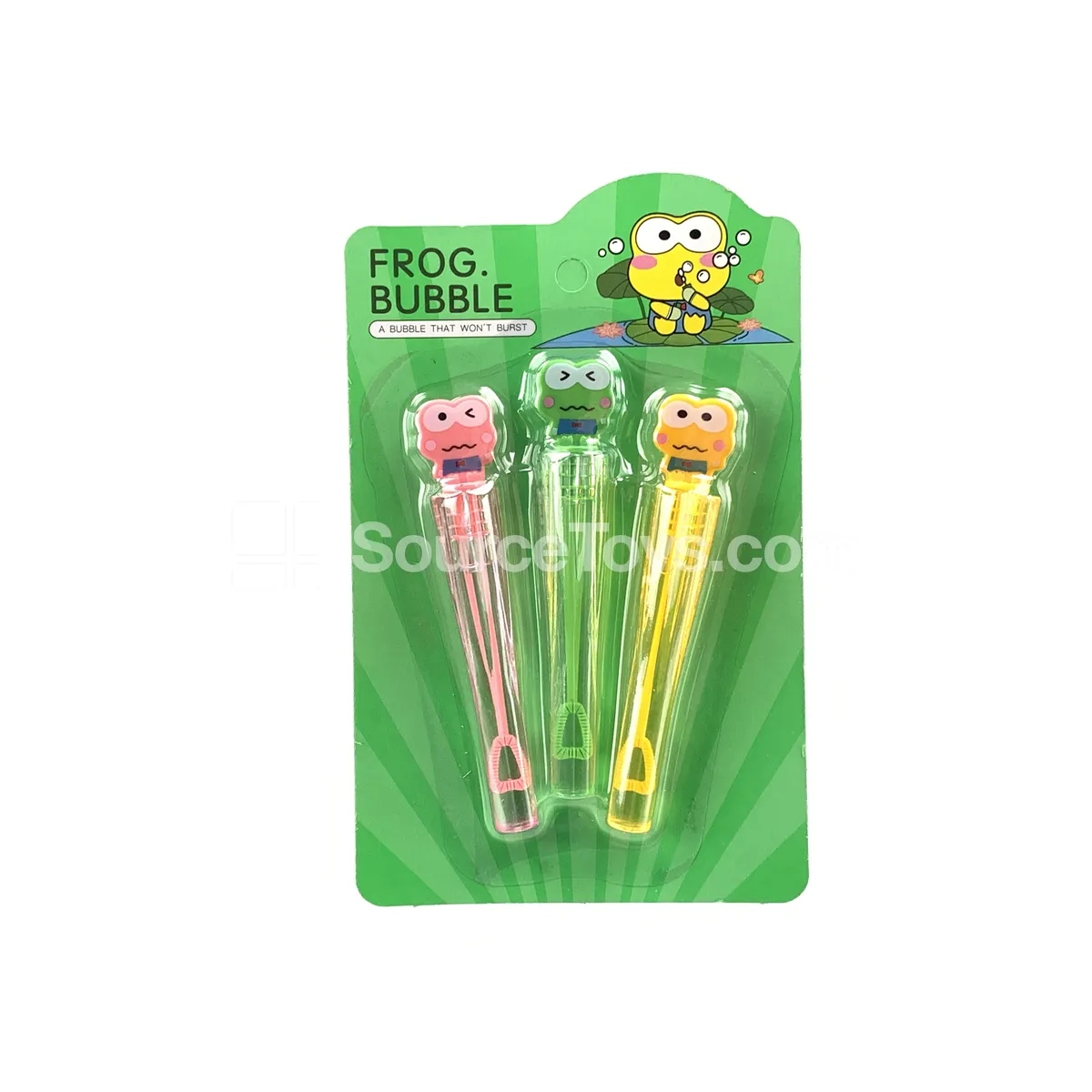Frog Bubble Wand 3PCS 5ml