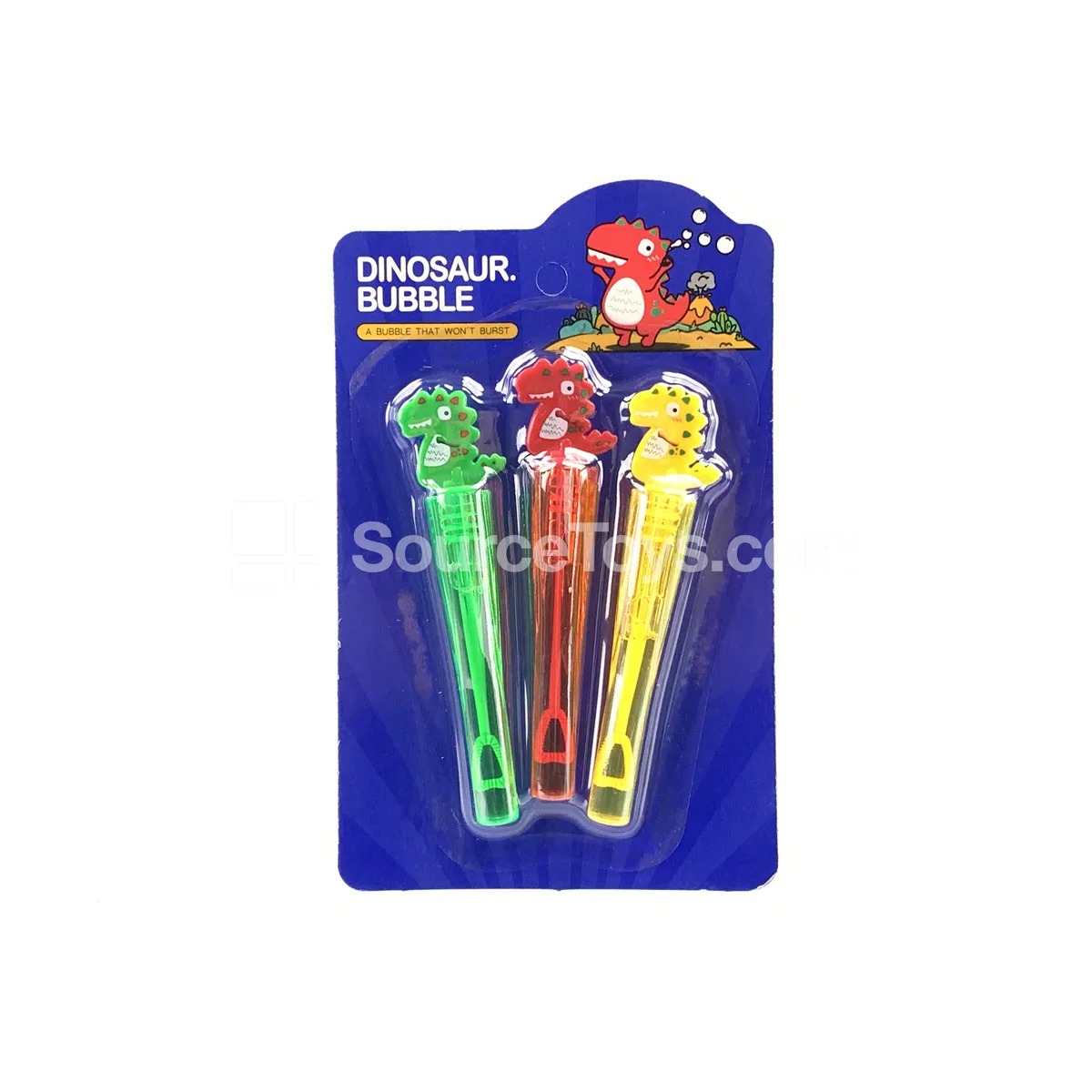 Dinosaur Bubble Wand 3PCS/Bag 5ml