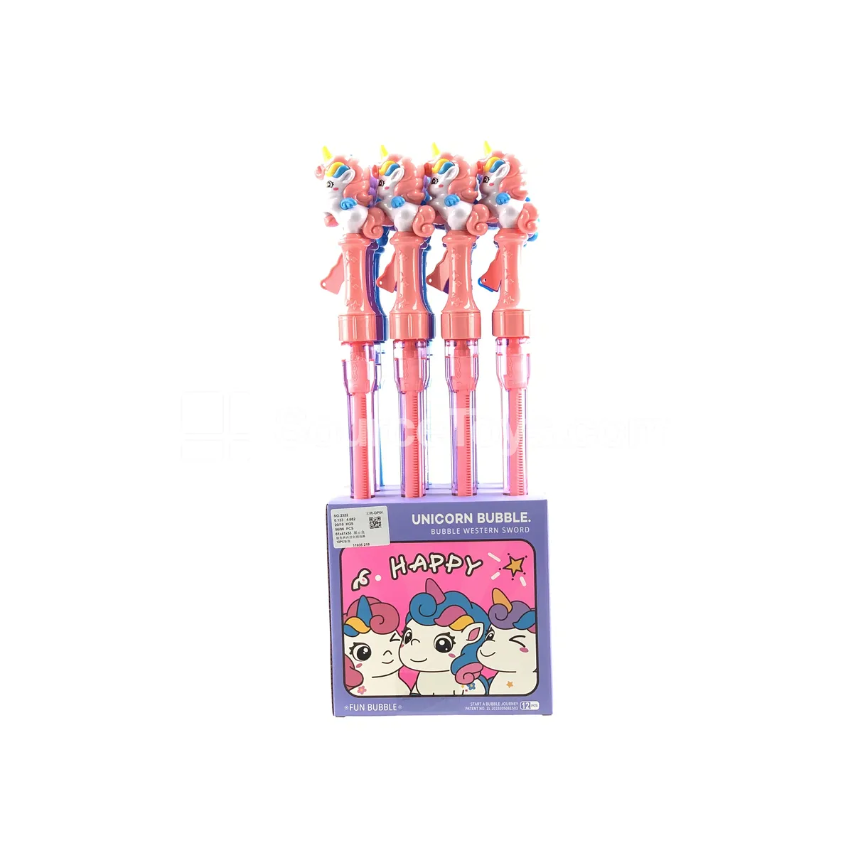 Unicorn Foam Sword Bubble Wand 12PCS/Box 100ml Unicorn Foam Sword Bubble Wand 12PCS/Box 100ml