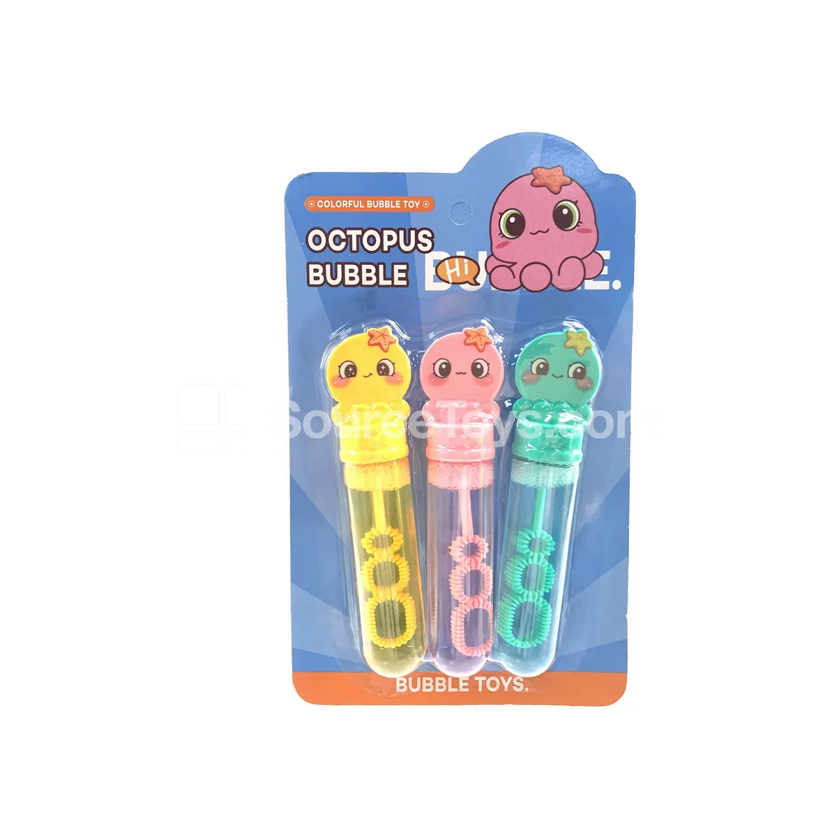 Octopus Bubble Wand 3PCS/Sheet Octopus Bubble Wand 3PCS/Sheet
