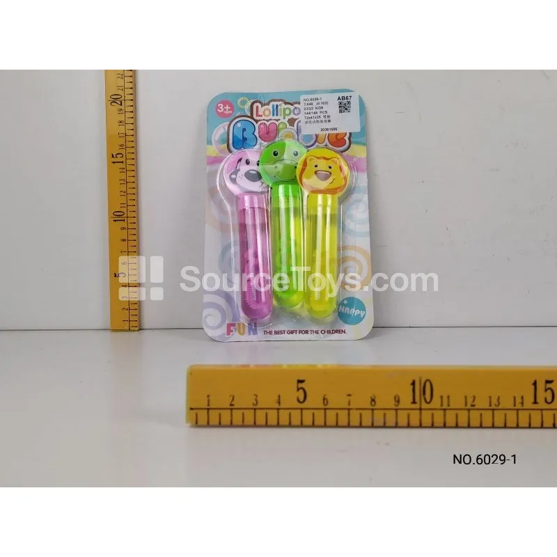 Yellow Duck Hammer Bubble Wand