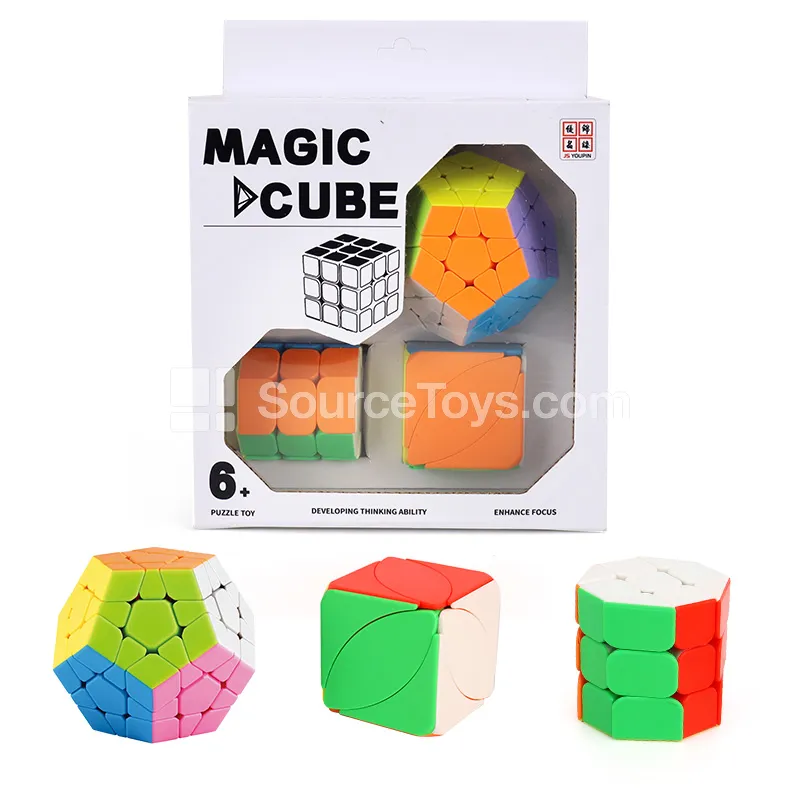 3x3 Megaminx Maple Leaf Octagonal Column Cube Solid Color 3x3 Megaminx Maple Leaf Octagonal Column Cube Solid Color