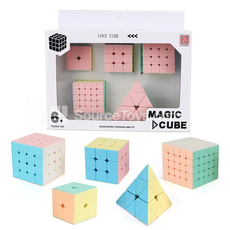 Solid Color Magic Cube 2x2 3x3 4x5 5x5 Pyramid Solid Color Magic Cube 2x2 3x3 4x5 5x5 Pyramid