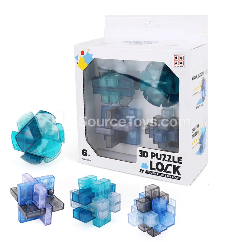 Luban Lock Puzzle 4-Piece Set Luban Lock Puzzle 4-Piece Set