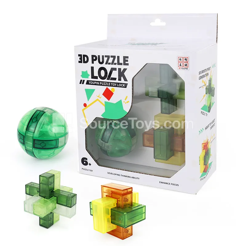 Luban Lock Kongming Lock 3-Piece Set Luban Lock Kongming Lock 3-Piece Set