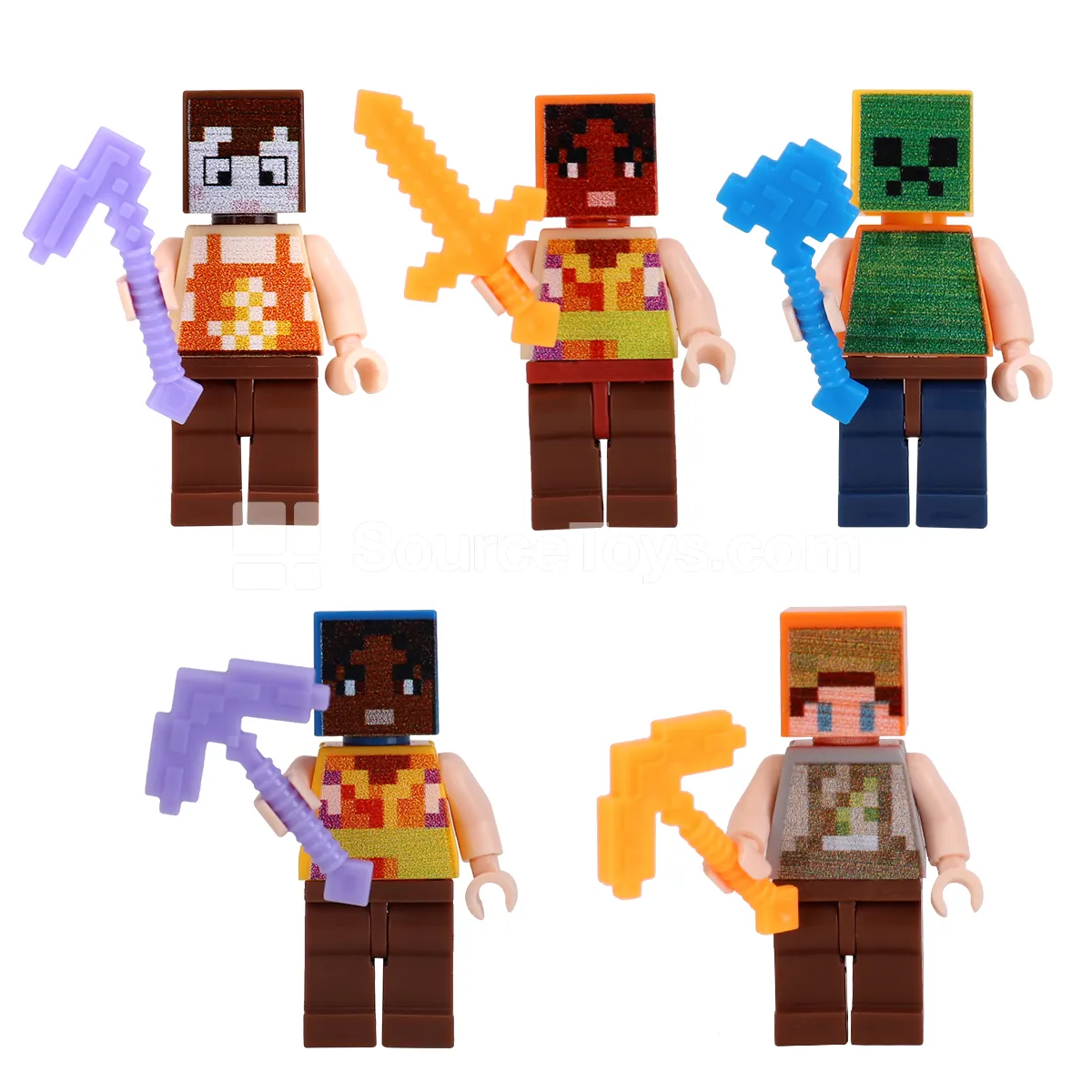 Building Block Figures Building Block Figures