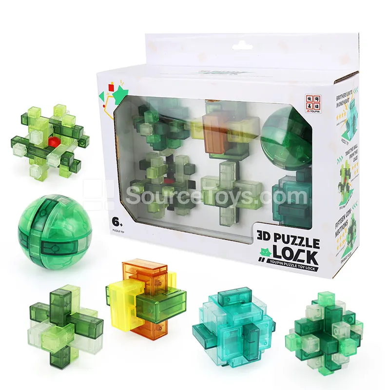 Lu Ban Lock Kongming Lock Puzzle Set Lu Ban Lock Kongming Lock Puzzle Set