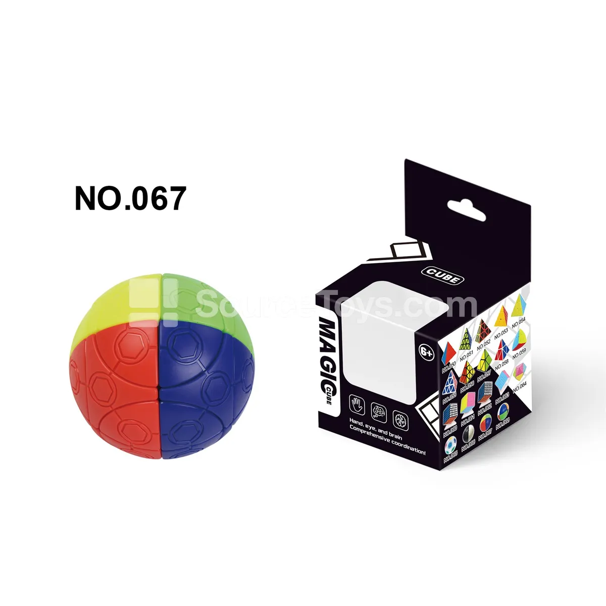 Spanish Spherical Magic Cube Ball (4 Colors) Spanish Spherical Magic Cube Ball (4 Colors)