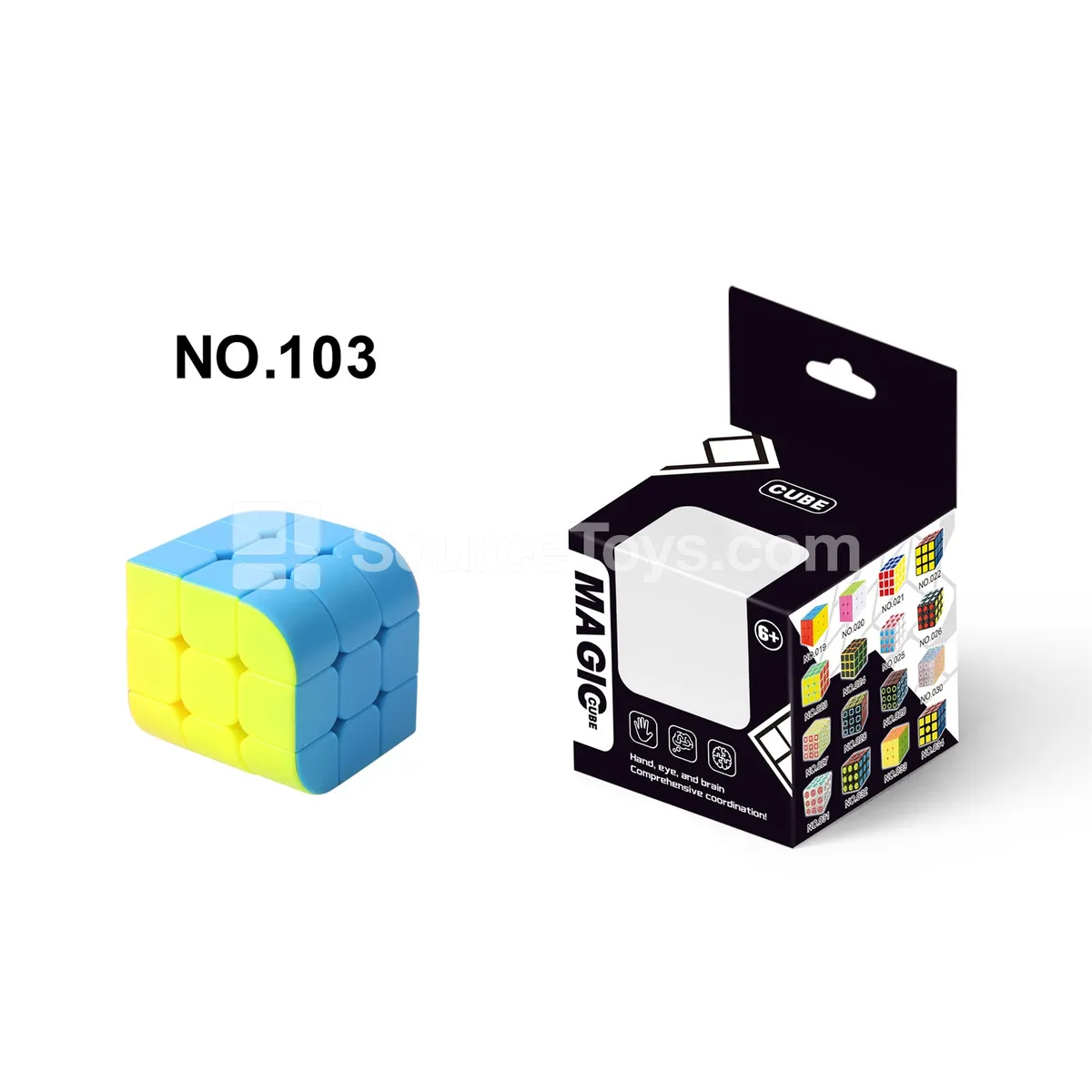 3x3x3 Solid Color Puzzle Cube 3x3x3 Solid Color Puzzle Cube