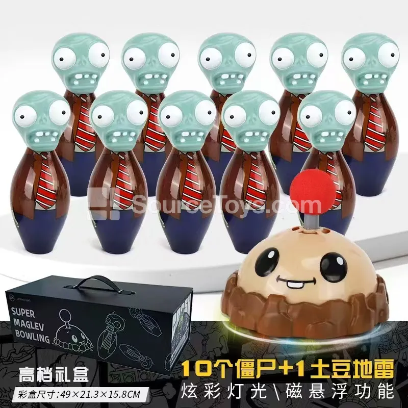 Floating Potato & 10 Bowling Balls Set Floating Potato & 10 Bowling Balls Set