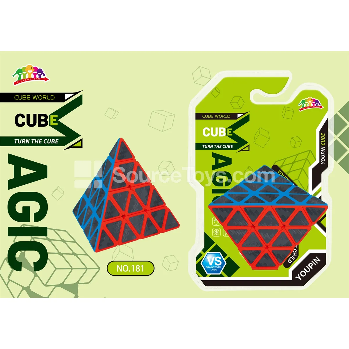 4x4 Pyramid Carbon Fiber Puzzle 4x4 Pyramid Carbon Fiber Puzzle