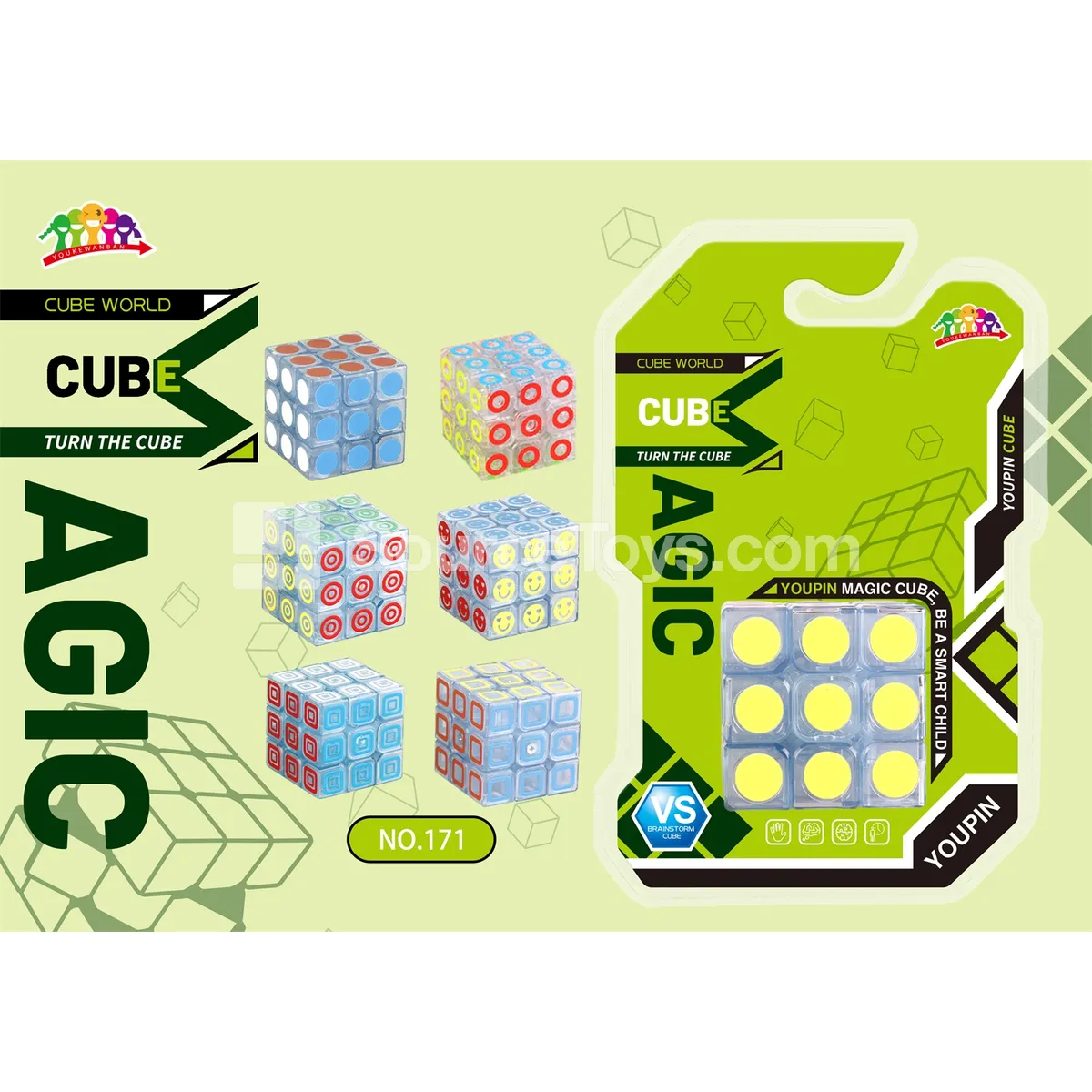 3-Layer Transparent Magic Cube 3-Layer Transparent Magic Cube