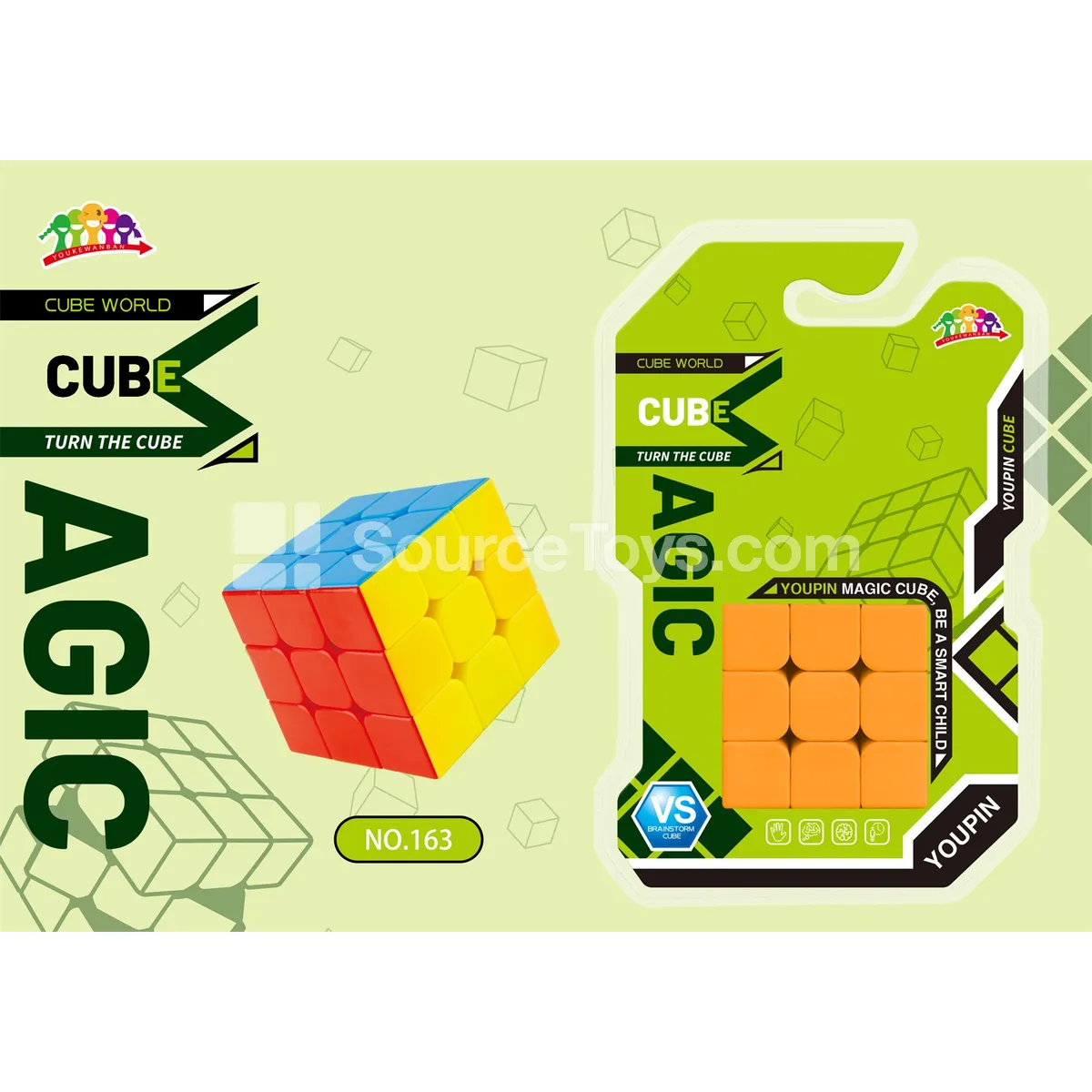 3x3 Speed Cube Solid Color 5.5cm 3x3 Speed Cube Solid Color 5.5cm