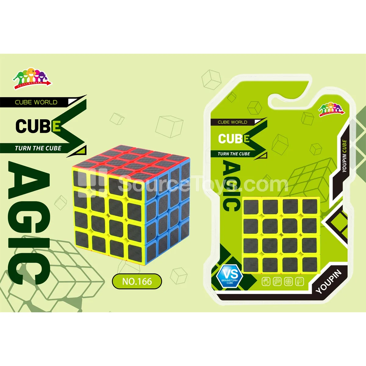 4x4 Speed Cube Carbon Fiber 4x4 Speed Cube Carbon Fiber