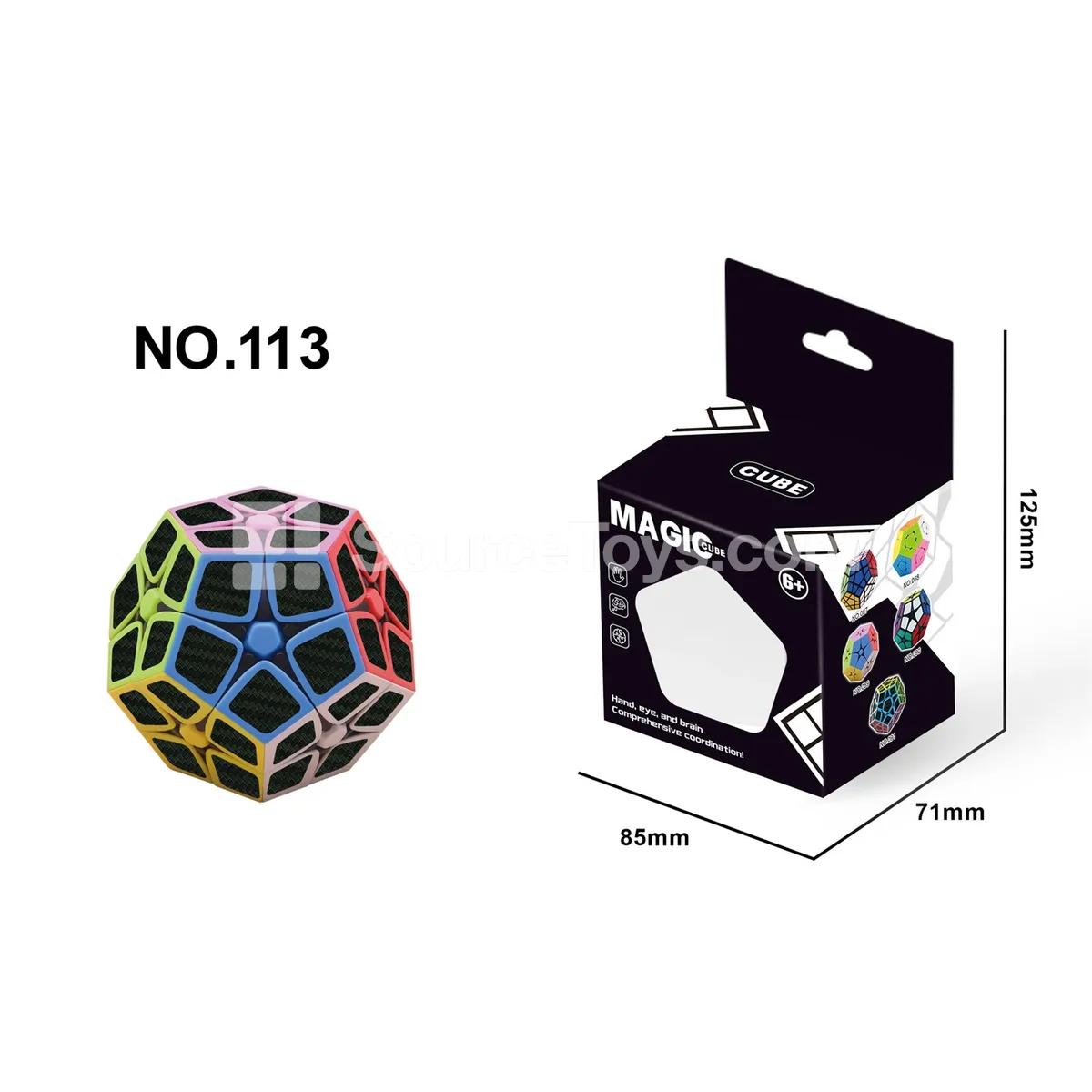 2nd-Order Megaminx Carbon Fiber 2nd-Order Megaminx Carbon Fiber