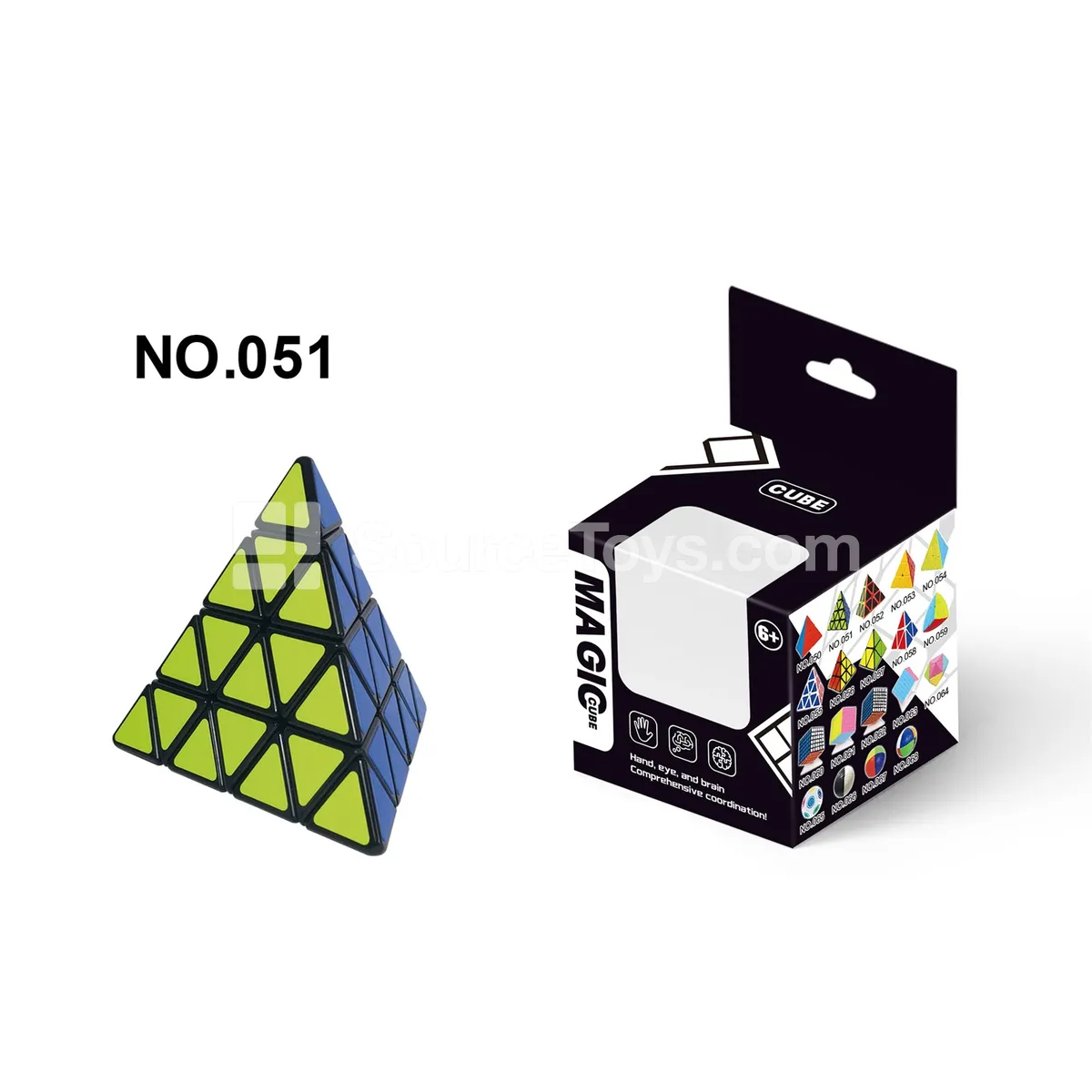 Pyramid 4x4 Sticker Puzzle Pyramid 4x4 Sticker Puzzle