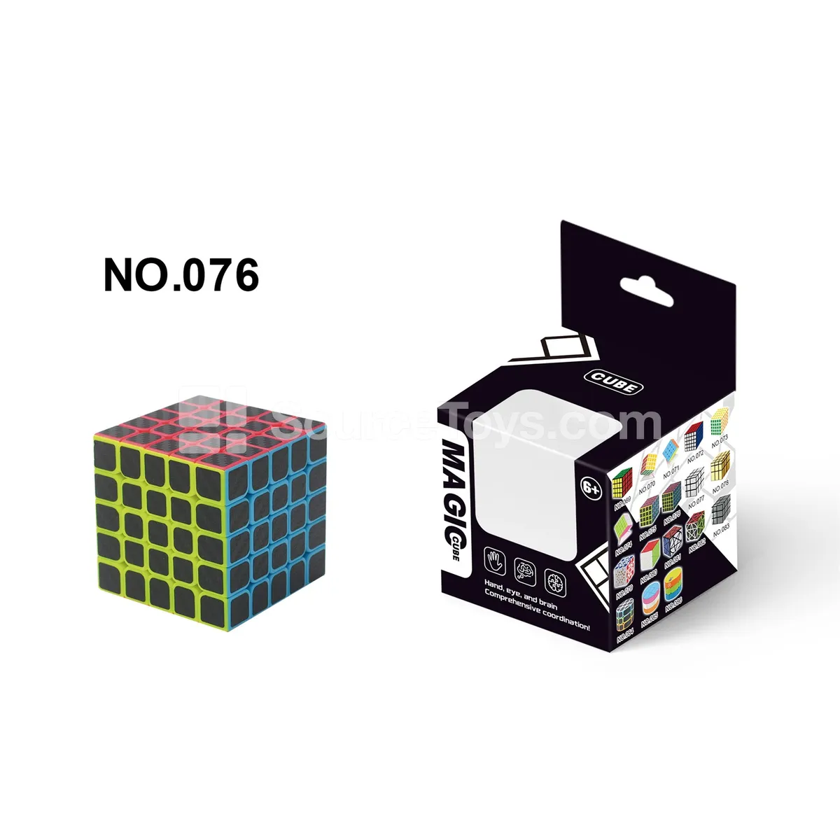 5x5 Solid Carbon Fiber Speed Cube 5x5 Solid Carbon Fiber Speed Cube