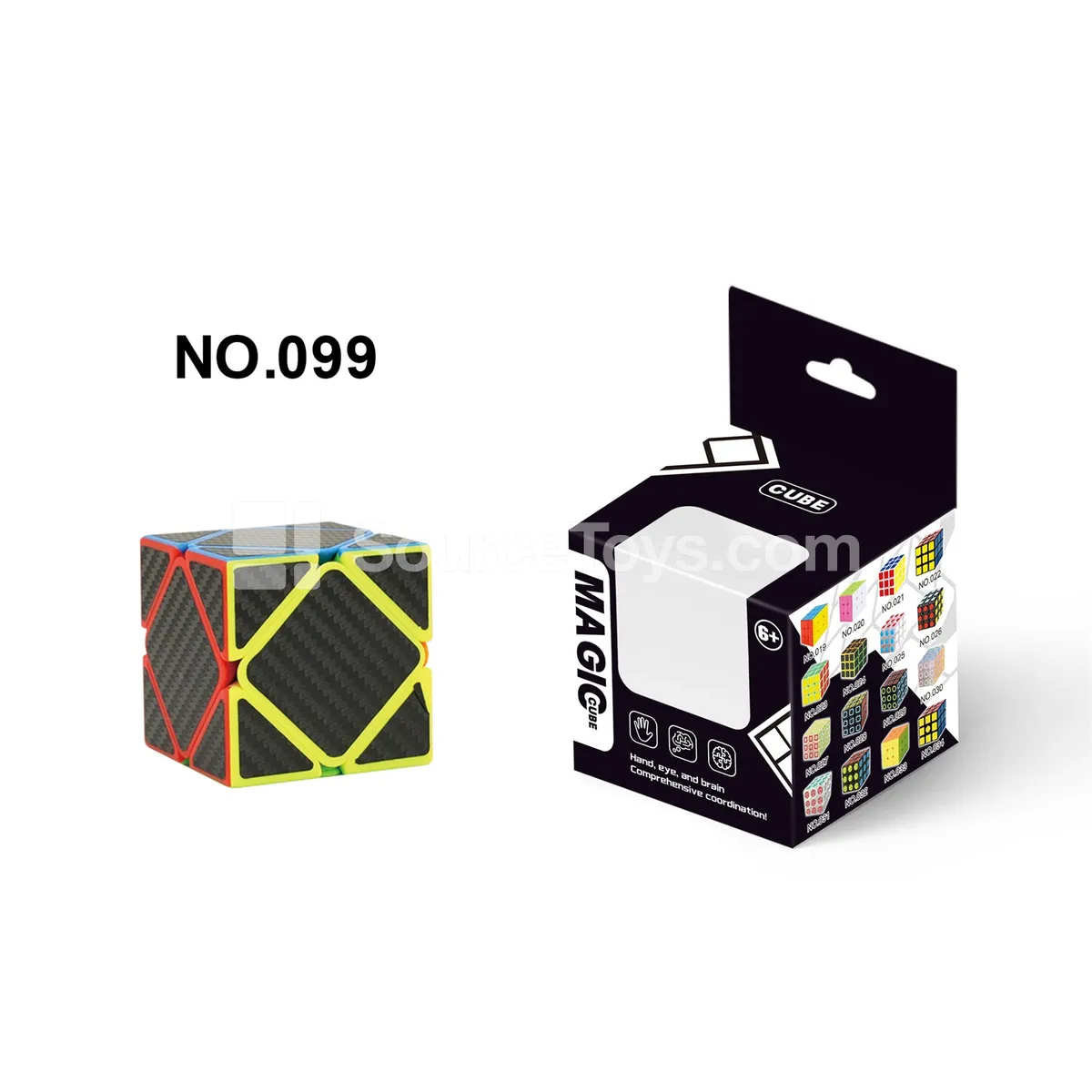 Skewb Solid Carbon Fiber Magic Cube Skewb Solid Carbon Fiber Magic Cube