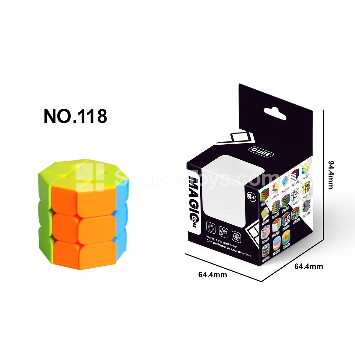 Octagonal Solid-Color Magic Cube Octagonal Solid-Color Magic Cube