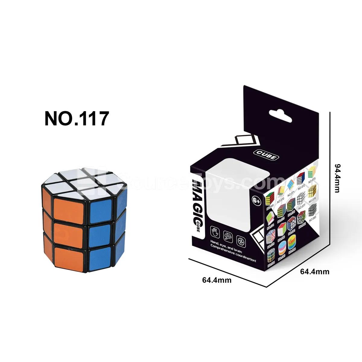 Octagonal Sticker Cube Octagonal Sticker Cube
