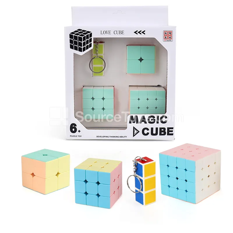 1x2x2 Cube (UV Printed) + 2x2x2 Solid Color Cube + 3x3x3 Solid Color Cube + 4x4x4 Solid Color Cube 1x2x2 Cube (UV Printed) + 2x2x2 Solid Color Cube + 3x3x3 Solid Color Cube + 4x4x4 Solid Color Cube