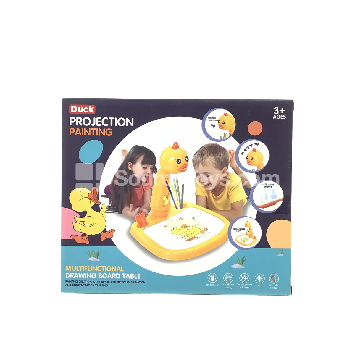 Duck Projection Drawing Table Yellow with Music Duck Projection Drawing Table Yellow with Music