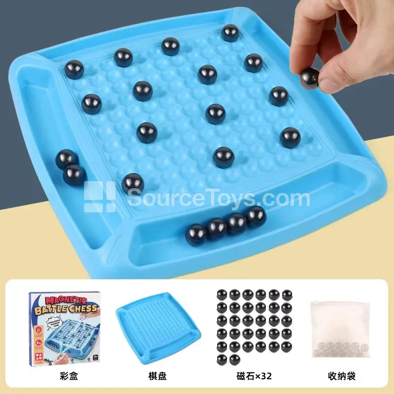 Magnetic Battle Chess 32 Beads Magnetic Induction Board Game Magnetic Battle Chess 32 Beads Magnetic Induction Board Game