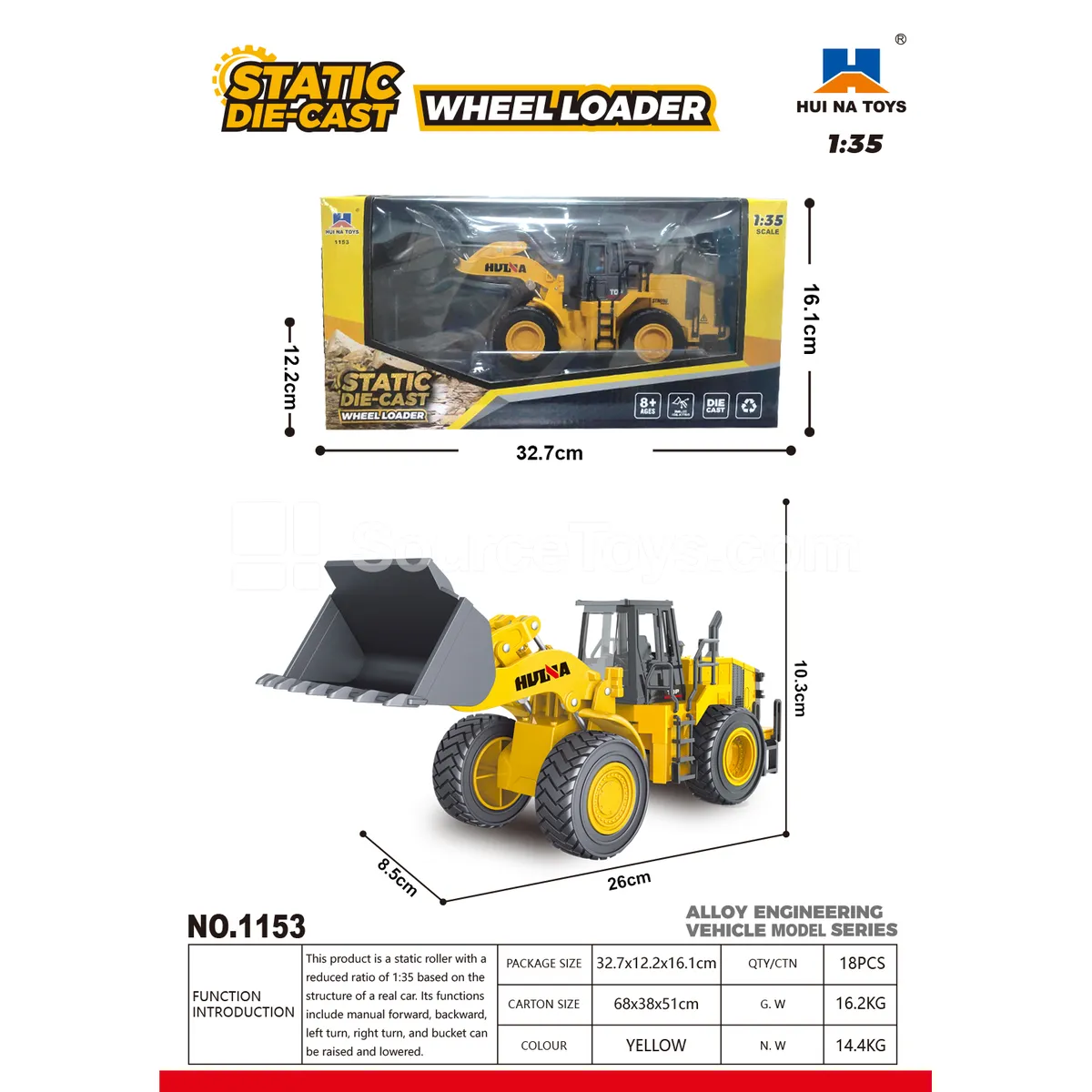 1:35 Alloy Loader Model 1:35 Alloy Loader Model