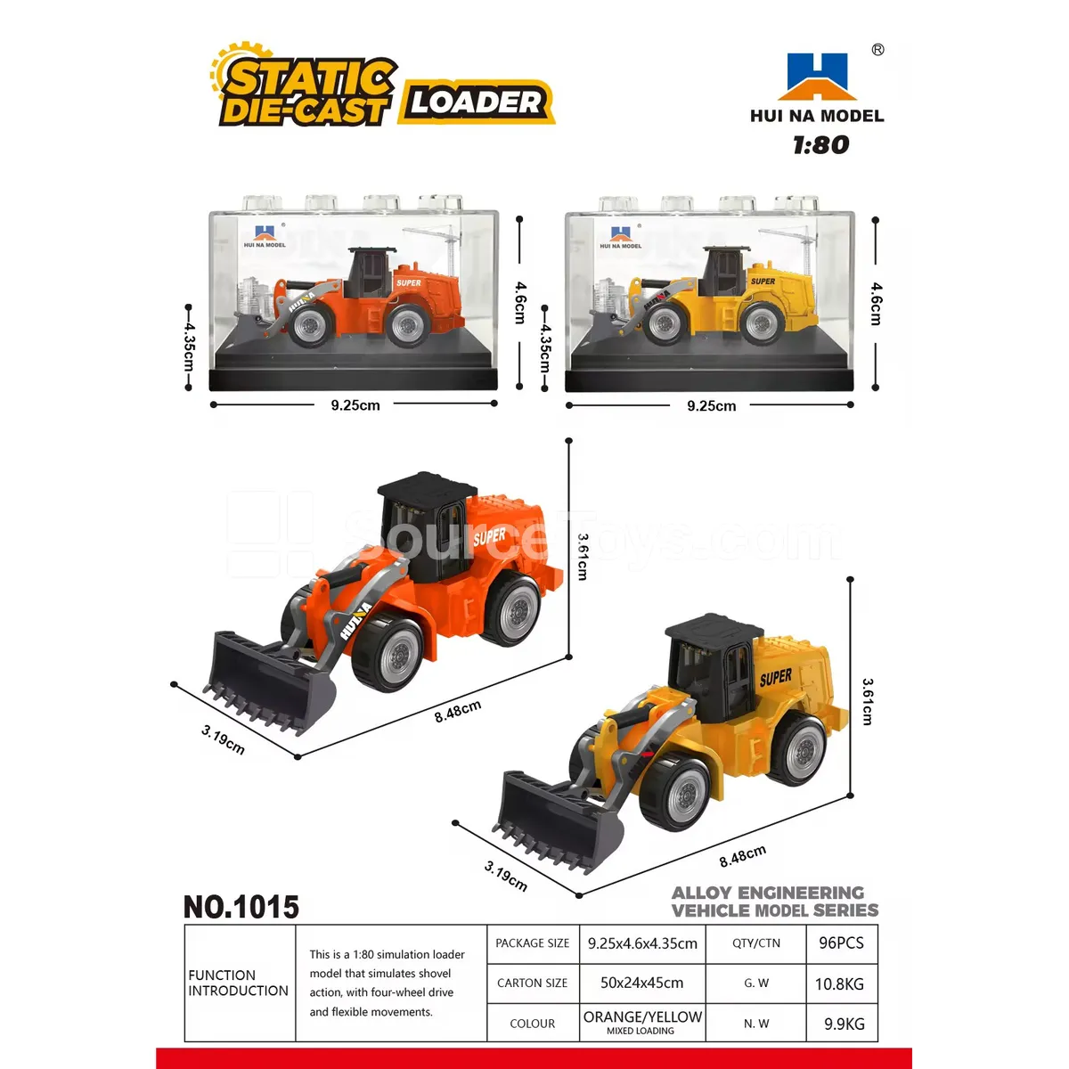 1:80 Alloy Loader Model 1:80 Alloy Loader Model