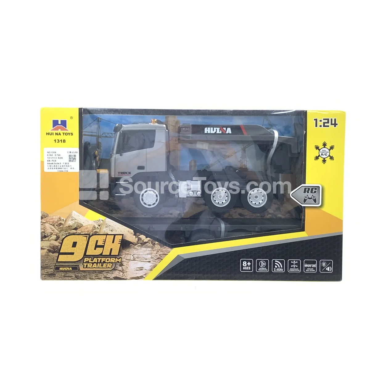 1:18 9-Channel Alloy Remote Control Truck 1:18 9-Channel Alloy Remote Control Truck