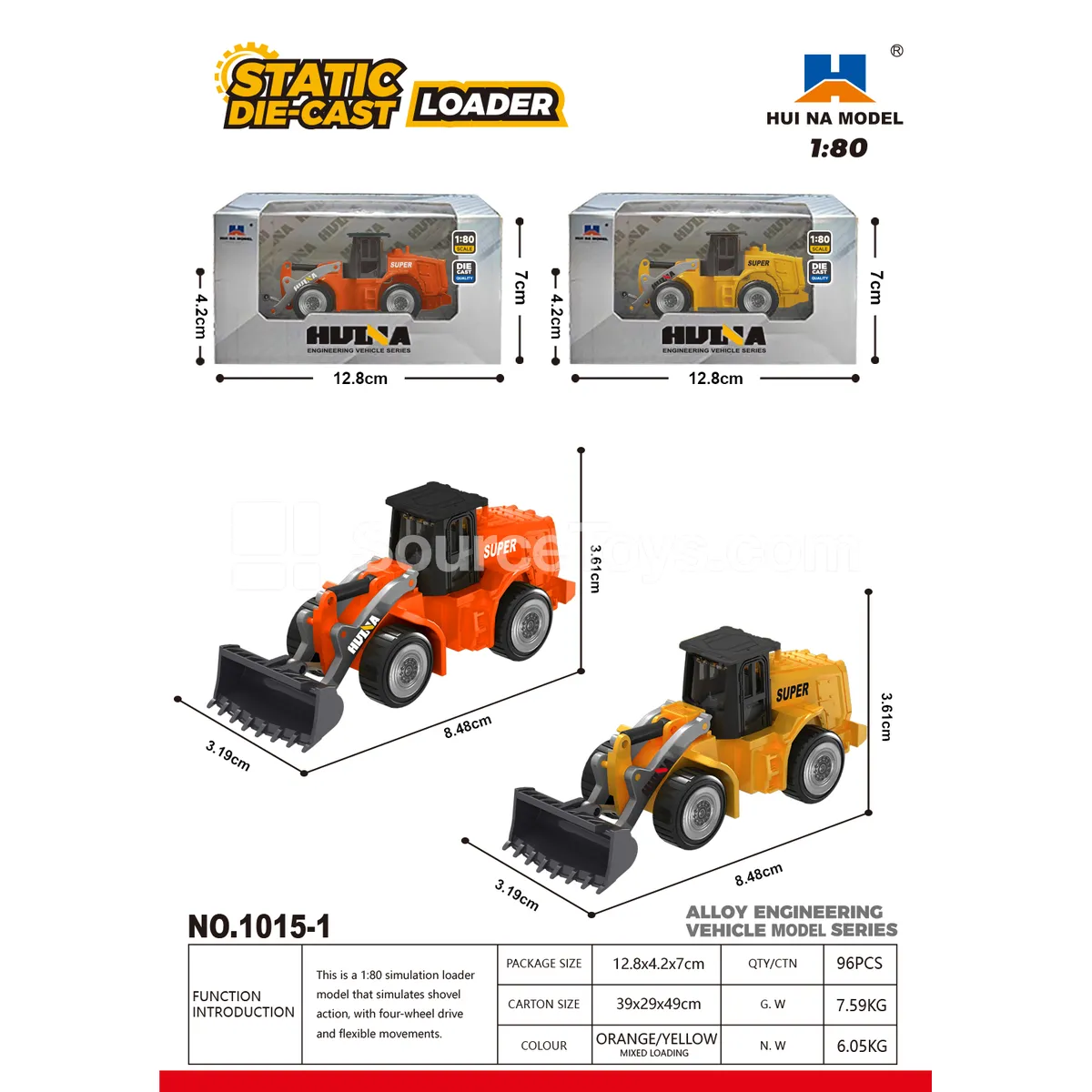 1:80 Alloy Loader Model 1:80 Alloy Loader Model