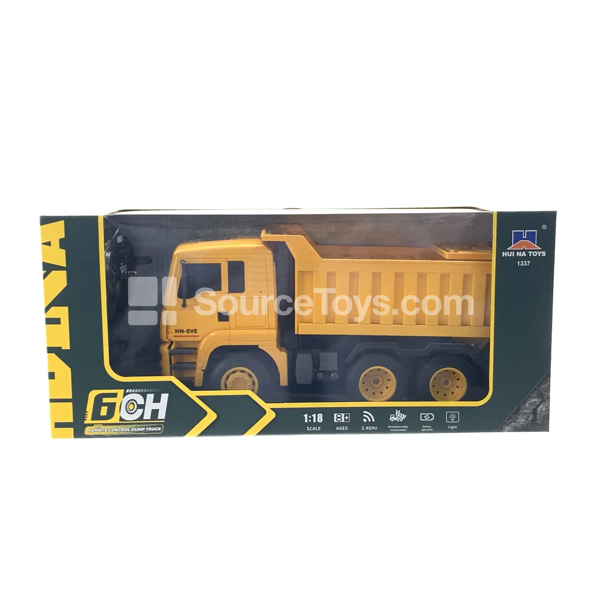 1:18 6-Channel Remote Control Dump Truck