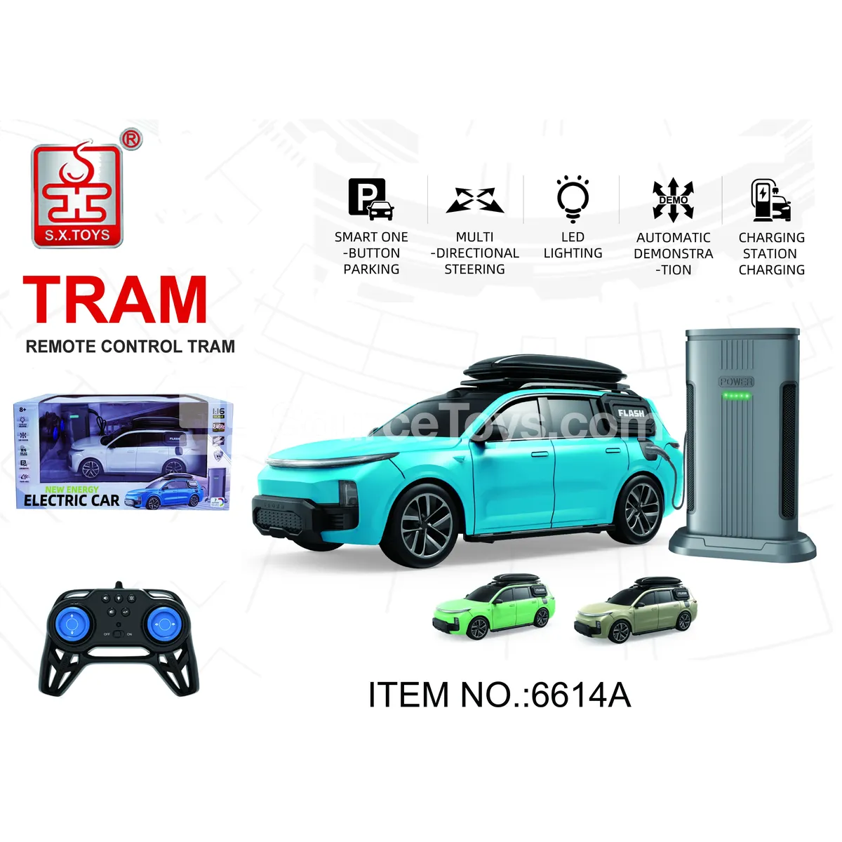2.4G RC New Energy Electric Car