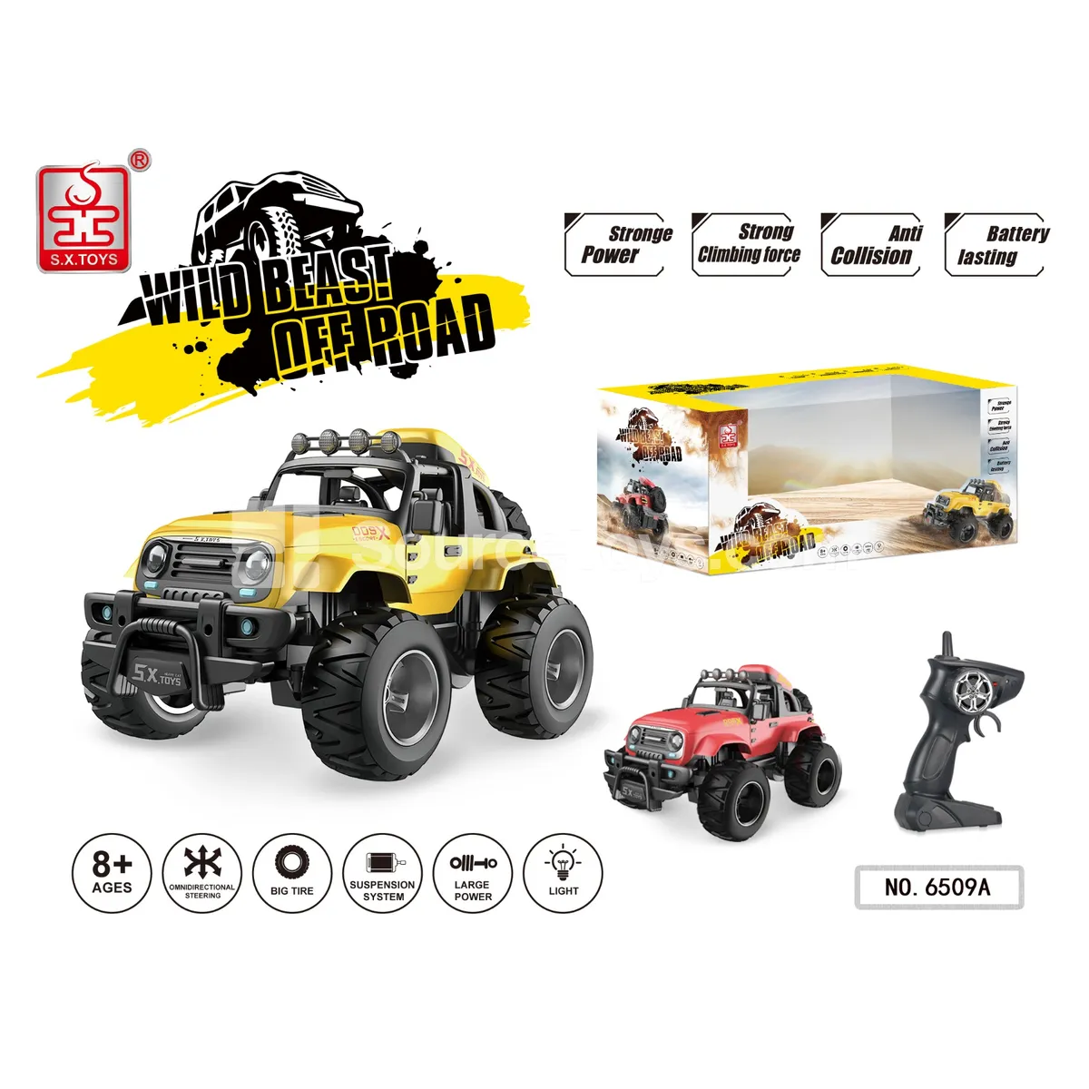 1:14 Remote Control Off-Road Vehicle