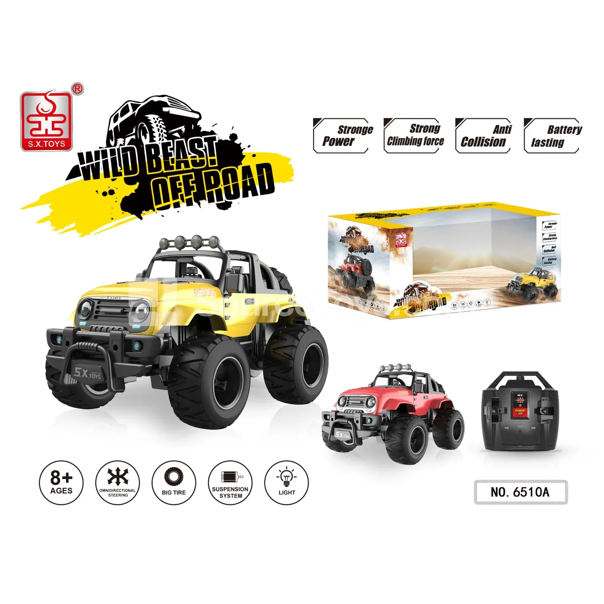 1:18 Witten RC Off-Road Vehicle