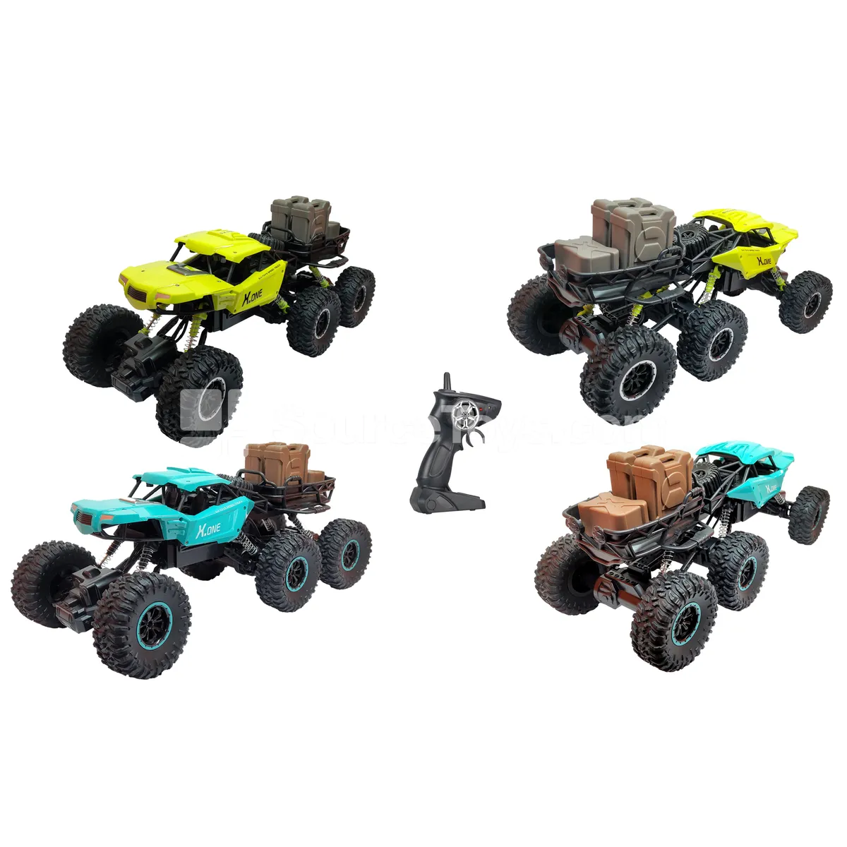 Six-Wheel Climbing Car