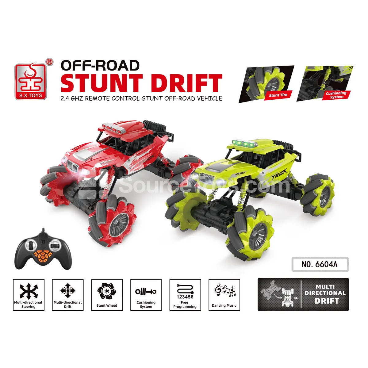 1:14 RC High-Speed 2.4G Drift Climbing Car
