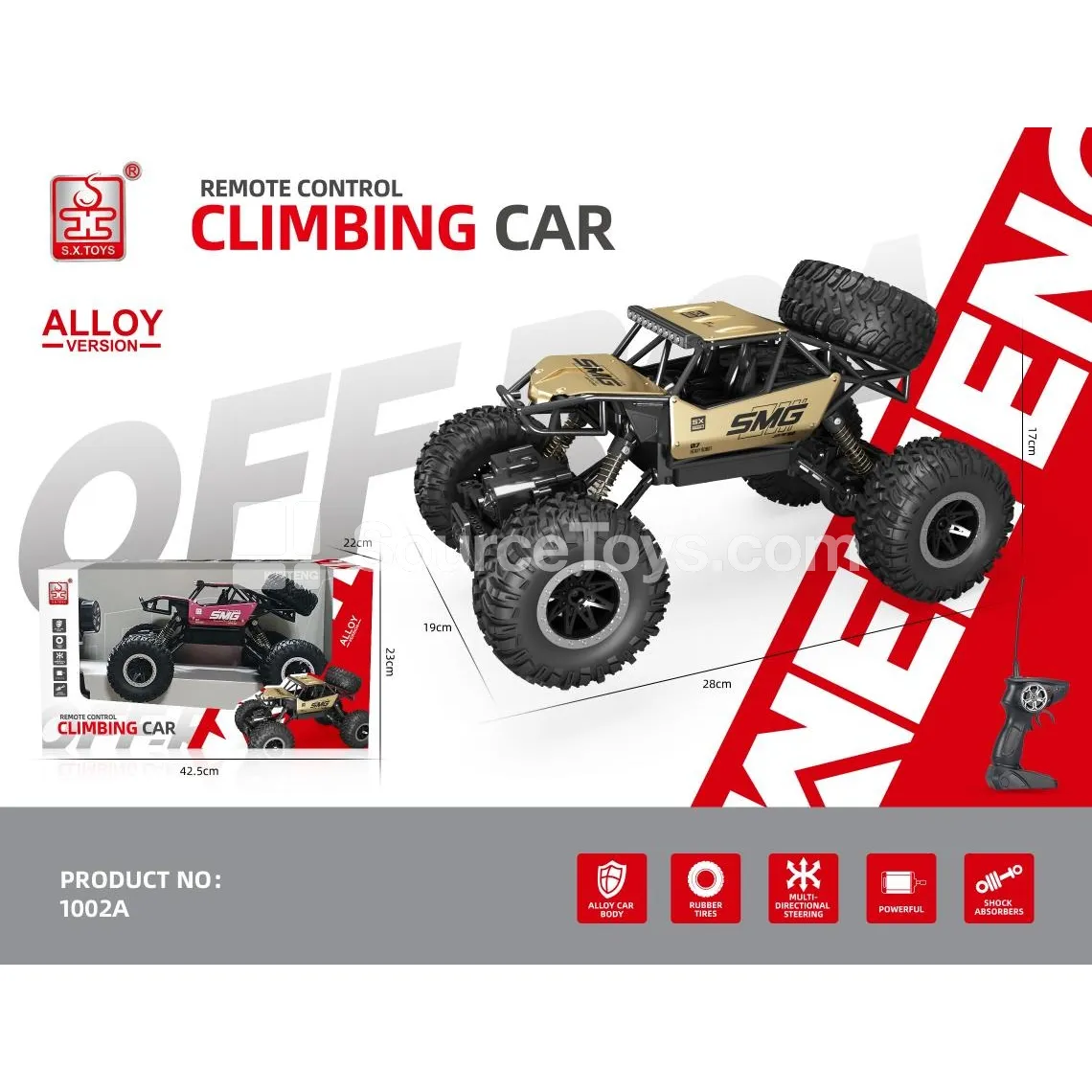 Alloy Remote Control Off-Road Climbing Car Alloy Remote Control Off-Road Climbing Car